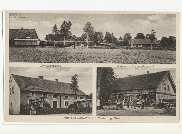 Bolzfelde, Ortsansicht, Landjägerhaus, Gasthaus