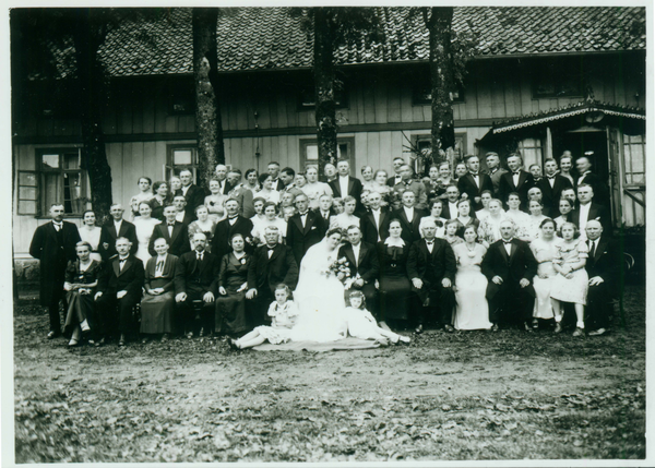 Bolzfelde15, Hochzeit Artur Berg und Gertrud Kröhnert und Gäste