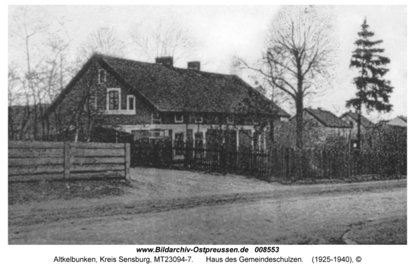 Altkelbunken, Haus des Gemeindeschulzen