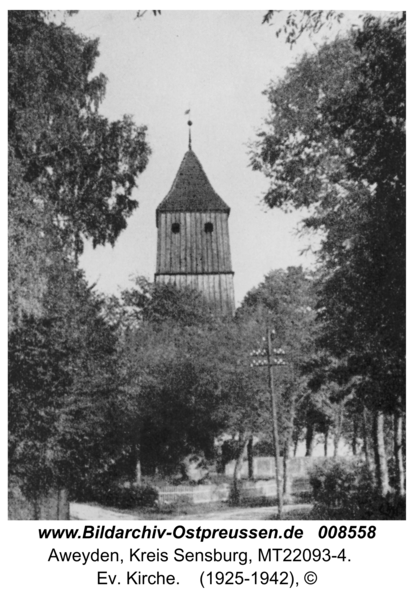 Aweyden, Ev. Kirche