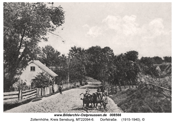 Zollernhöhe, Dorfstraße