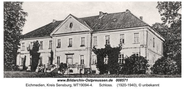 Eichmedien, Schloss