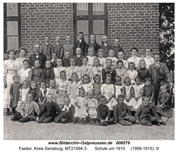 Fasten, Schule um 1910