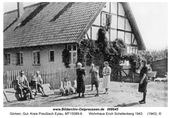 Görken, Wohnhaus Erich Schellenberg 1943