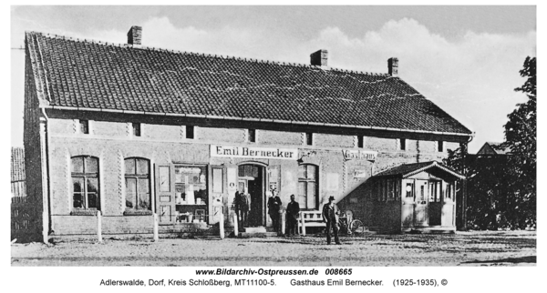 Adlerswalde, Gasthaus Emil Bernecker