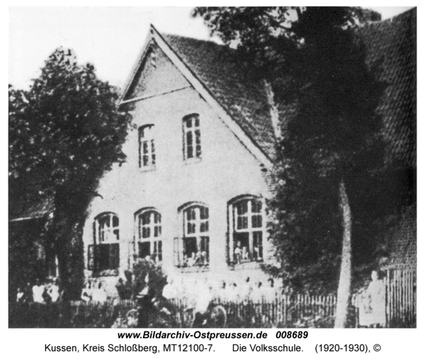 Kussen, Die Volksschule