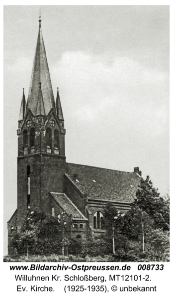 Willuhnen, Ev. Kirche
