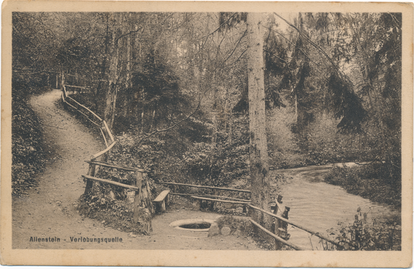 Allenstein, Die Verlobungsquelle