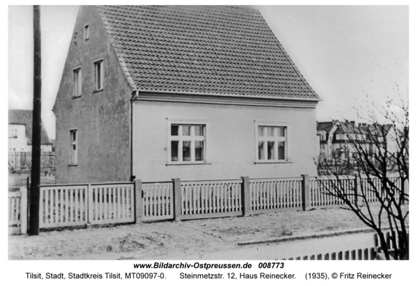 Tilsit, Steinmetzstr. 12, Haus Reinecker