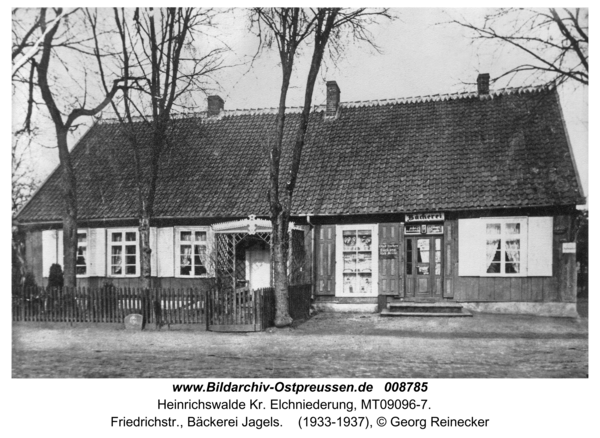 Heinrichswalde, Friedrichstr., Bäckerei Jagels