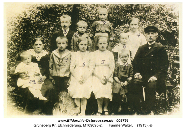 Grüneberg, Familie Walter