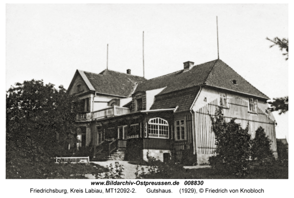 Friedrichsburg, Gutshaus