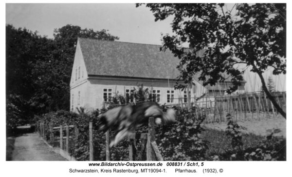 Schwarzstein, Pfarrhaus