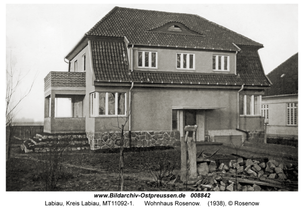 Labiau, Wohnhaus Rosenow