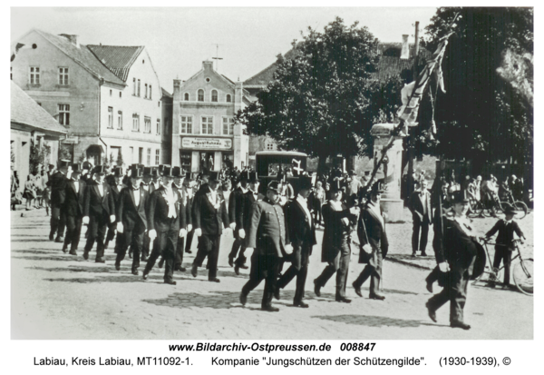 Labiau, Kompanie "Jungschützen der Schützengilde"