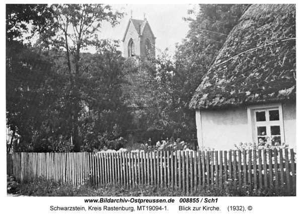 Schwarzstein, Blick zur Kirche