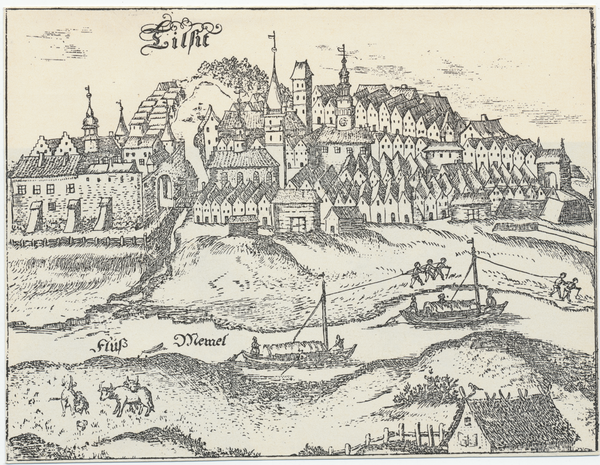 Tilsit, Die Stadt im Jahre 1684