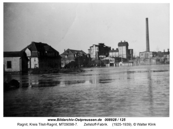 Ragnit, Zellstoff-Fabrik