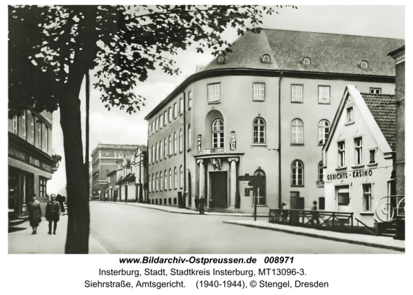 Insterburg, Siehrstraße, Amtsgericht