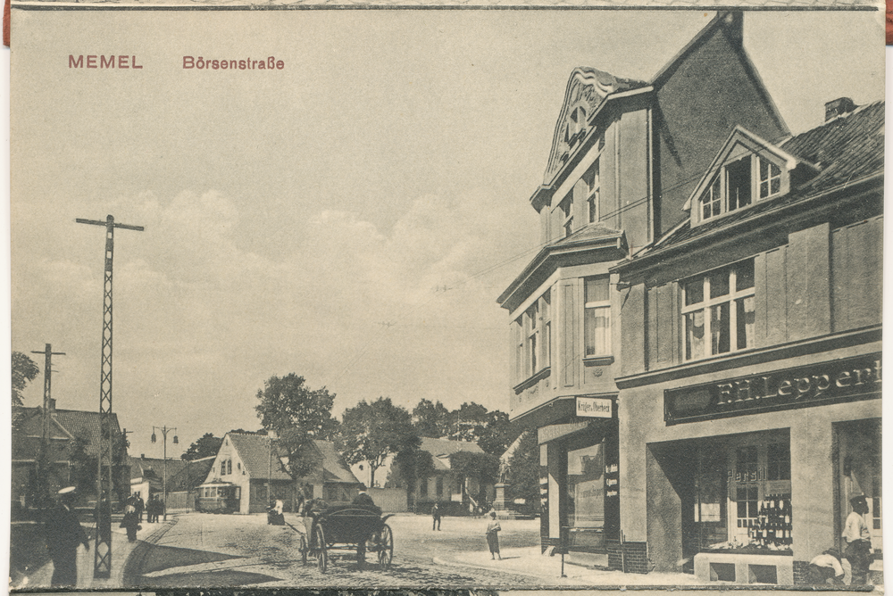 Memel, Stadt, Börsenstraße