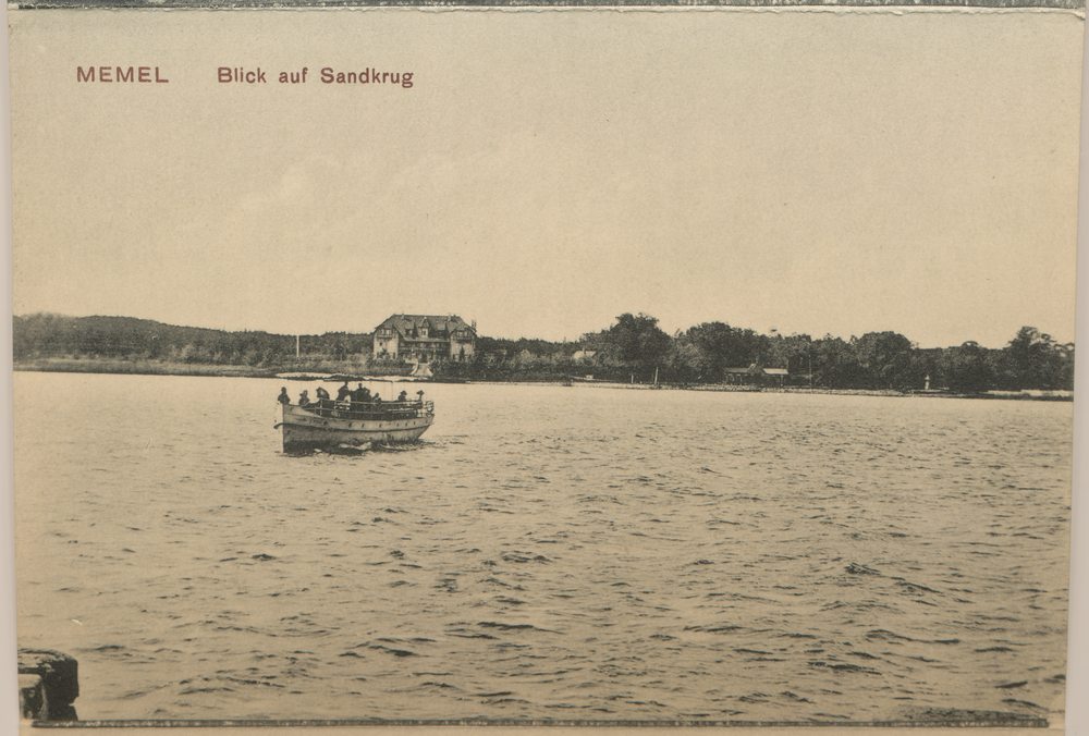 Sandkrug Stadtkr. Memel, Blick zum Kurhaus