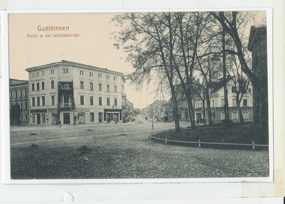 Gumbinnen, Partie in der Wilhelmstraße