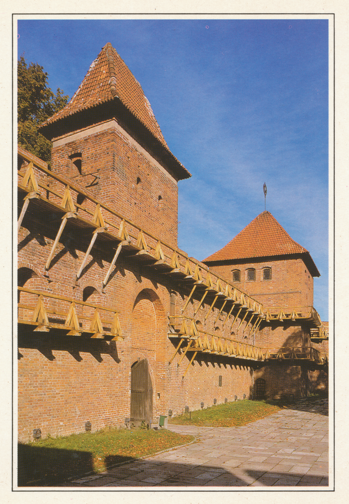 Frauenburg (Frombork), Wehrmauer und Kopernikusturm
