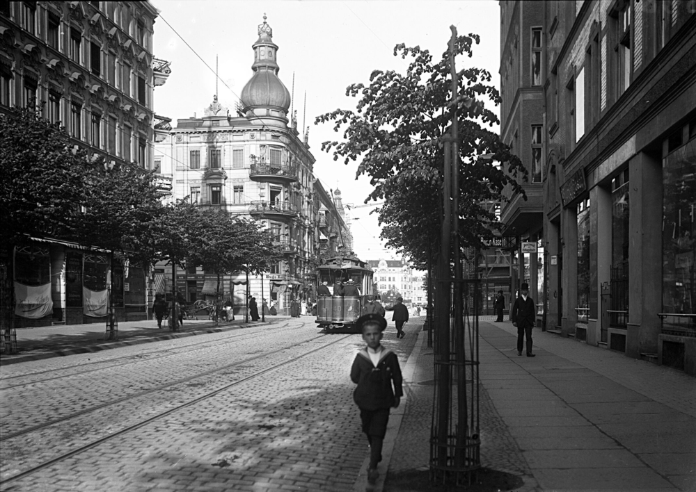 Königsberg, Perspektive der Kaiserstraße