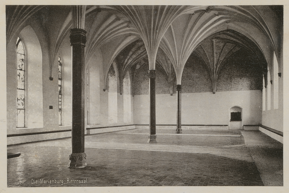 Marienburg i. Westpr.,Schloss, Großer Remter, Rittersaal