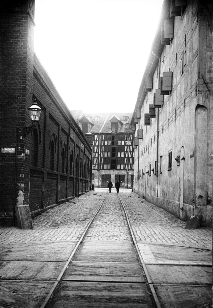 Königsberg, Speicher in der 1. Krahn Quergasse