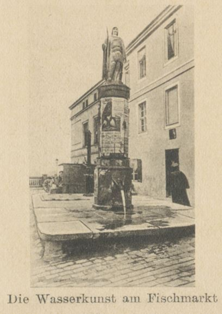 Marienwerder, Wasserkunst am Fischmarkt