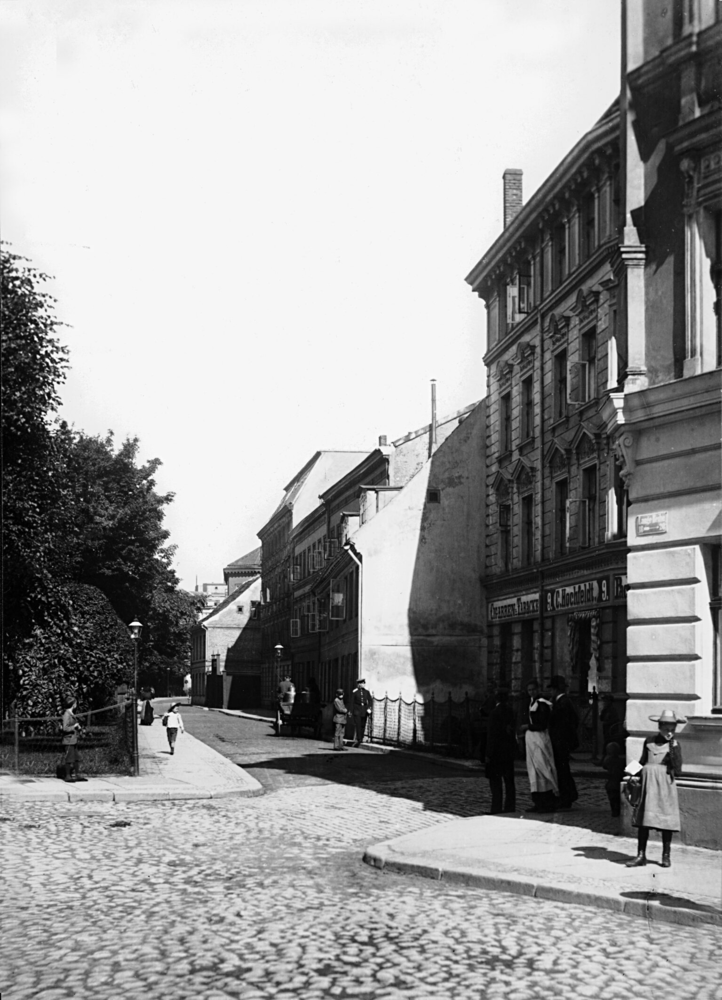 Königsberg, Lange Reihe, Teilansicht der östlichen Straßenseite