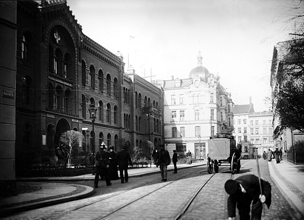 Königsberg, Postgebäude in der Poststraße