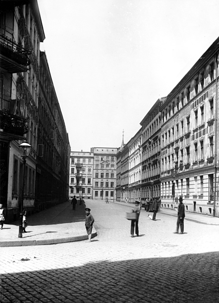 Königsberg, Blick in die Schaffnerstraße