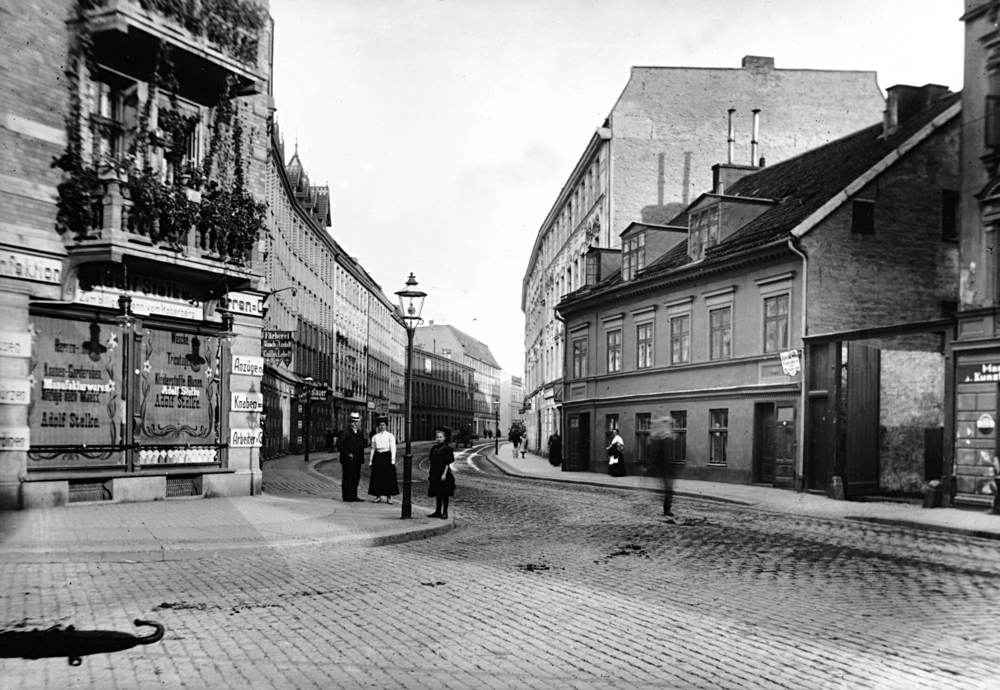 Königsberg, Unterhaberberg mit den Häusern Nr. 89-96 und 10-8a