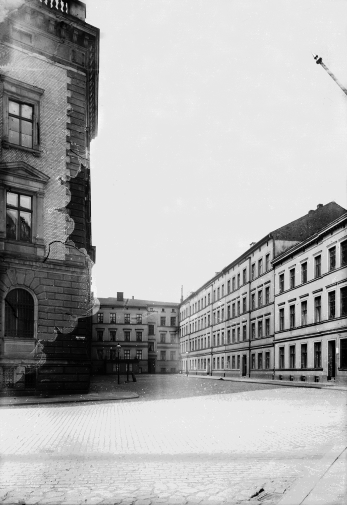 Königsberg, Mitteltragheim mit den Häusern Nr. 46-41 und 41-45