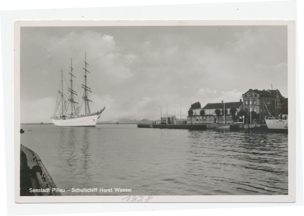 Pillau, Seestad, Segelschulschiff Horst Wessel