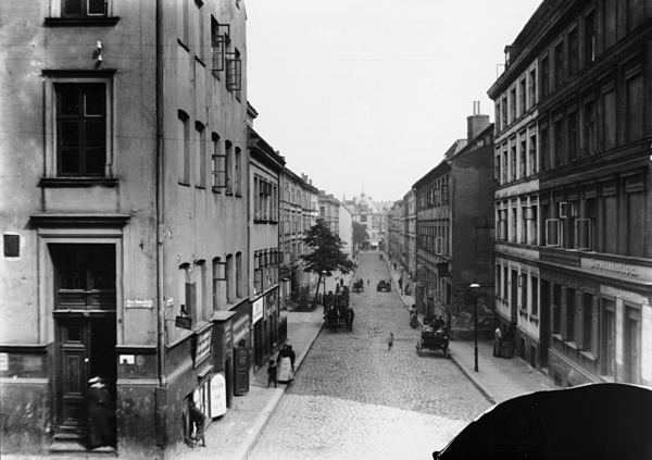 Königsberg, Perspektive der Bismarckstraße