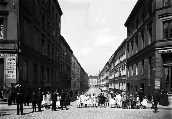 Königsberg, Perspektive der Blücherstraße