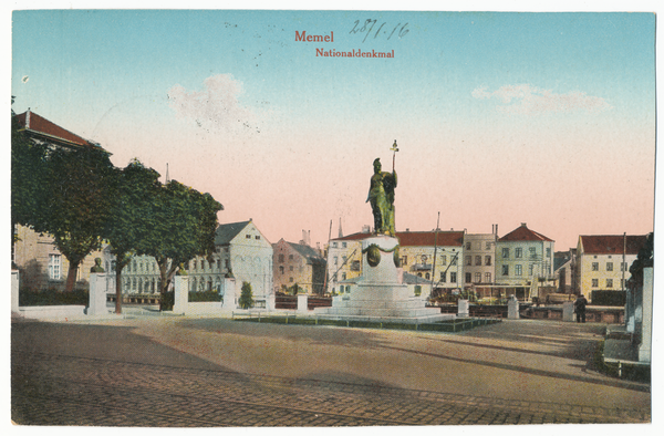 Memel, Borussia-Nationaldenkmal