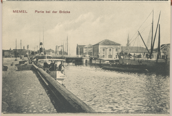 Memel, Partie bei der Carls-Brücke