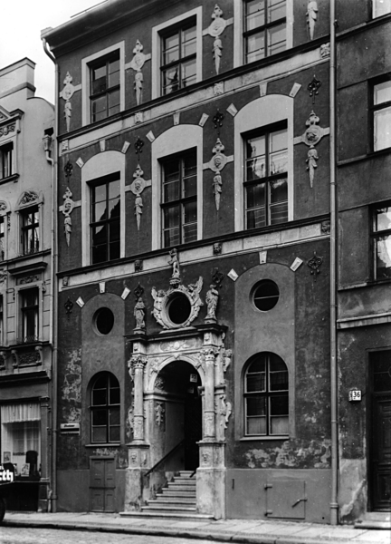 Königsberg, Manieristisch-barockes Wohnhaus Fleischbänkenstraße 35