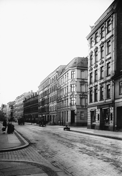 Königsberg, Hinterroßgarten -östliche Straßenseite mit den Häusern Nr. 63 und 31-1