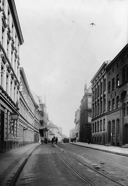 Königsberg, Hinterroßgarten  mit den Häusern Nr. 63-76 und 31-1