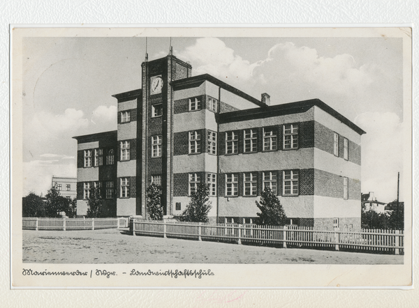 Marienwerder, Dornhardtplatz, Landwirtschaftsschule