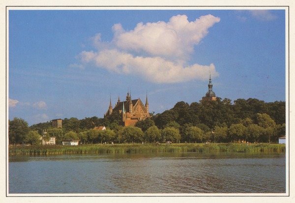 Frauenburg (Frombork), Domanhöhe mit Dom und Glockenturm