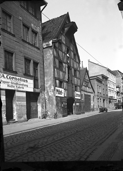 Königsberg , Fachwerkspeicher in der Simon-Dach-Straße 6