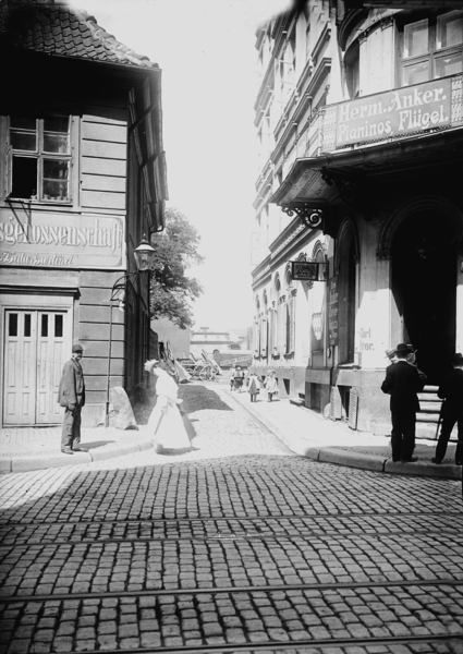 Königsberg, Blick in die Kasernenstraße