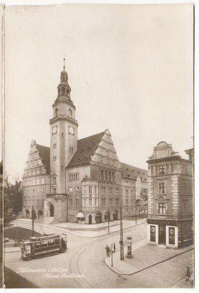 Allenstein, Neues Rathaus