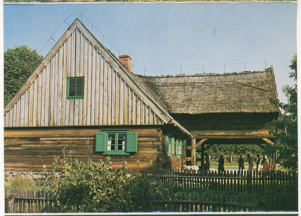 Hohenstein i. Ostpr., Freilichtmuseum, Vorlaubenhaus von 1819